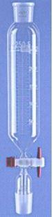 Ampoule cylindrique graduee cle teflon as069201_0