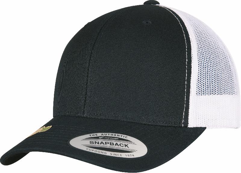 Casquette Classic Retro Trucker - Réf: FL6606RT - FLEXFIT - Taille unique - 100% coton et polyester recyclé_0