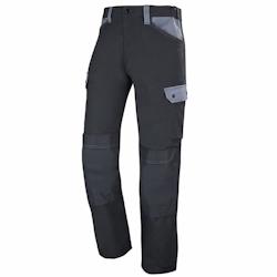 Cepovett - Pantalon de travail KARGO PRO Noir / Gris Taille M - M noir 3184378471826_0