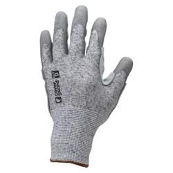 Coverguard - Gants anti-coupures enduit PU gris coupure D EUROCUT STRONG P110 (Pack de 10) Gris Chiné Taille 10 - 5450564058378_0