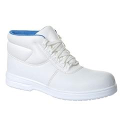 Portwest - Chaussures de sécurité montantes ALBUS S2 - Industrie médicale et agroalimentaire Blanc Taille 35 - 35 blanc matière synthétique 50361_0