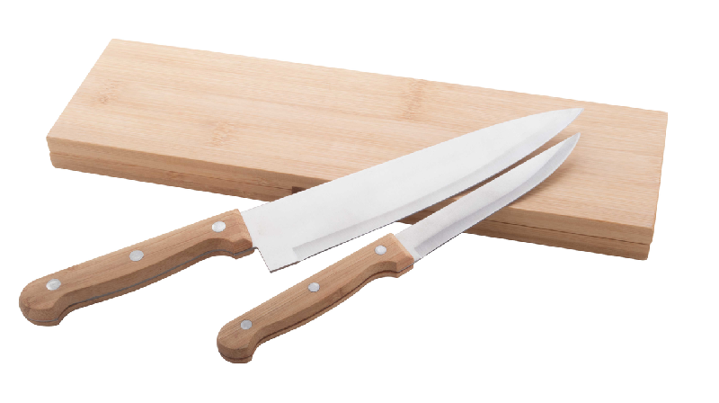 Set de couteaux en bambou_0