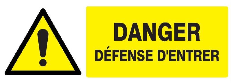 Panneaux adhésifs 300x200 mm dangers - ADPNG-TL10/DGDE_0