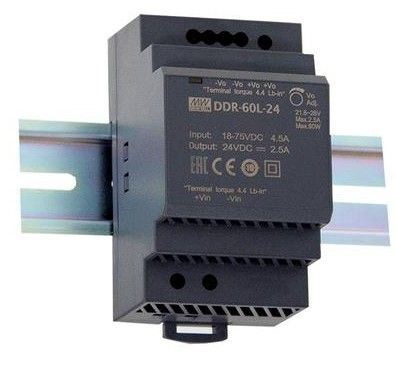 Convertisseur DC-DC | 5V - 10.8A - DDR-60G-5_0