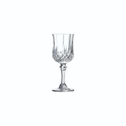 6 verres à liqueur 6cl Longchamp - Cristal d'Arques - Verre ultra transparent au design vintage - transparent 0883314898972_0