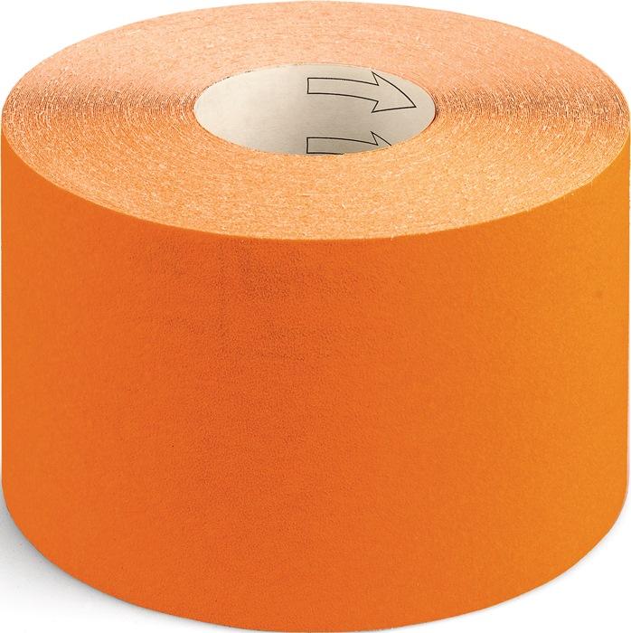 Rouleau de papier abrasif 115 mm granulation 60 pour bois/peinture corindon PROMAT_0