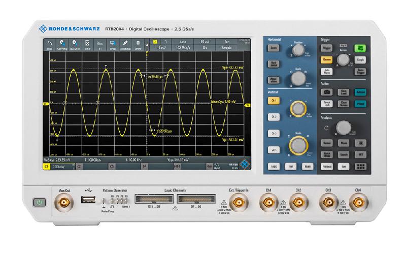 RTB2K-204 | Oscilloscope numérique 4 voies RTB 2004 avec option 200 MHz_0