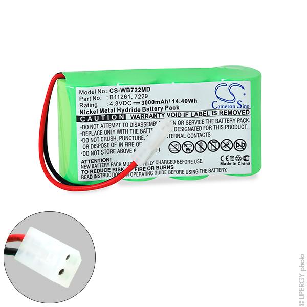 Batterie médicale rechargeable 4.8v 3000mah_0