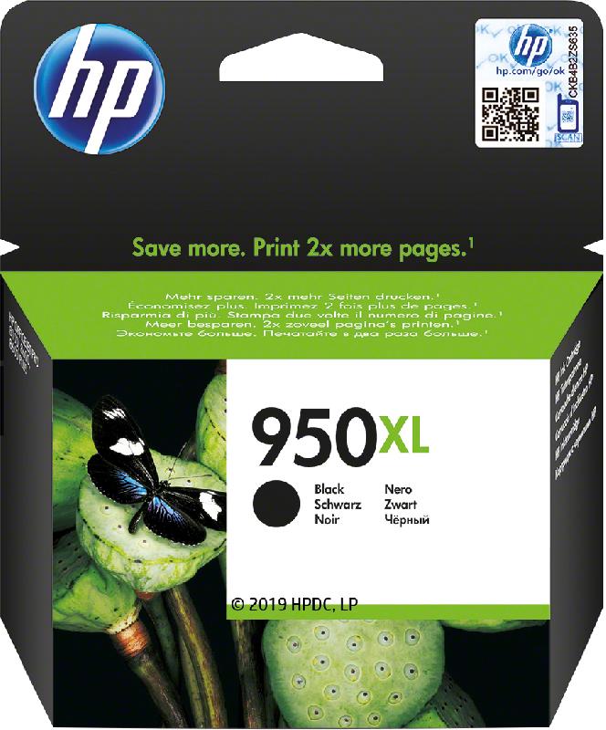 HP 950XL cartouche d'encre noir grande capacité authentique_0