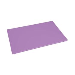 Planche à découper antibactérienne basse densité Hygiplas violette 450x300x10mm - EQFX110_0