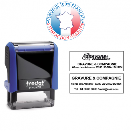 Trodat printy 4911 | empreinte 3 lignes 38 x 14 mm offerte référence: 003-trodat-printy-4911_0