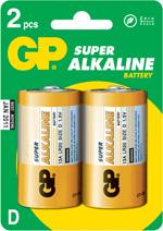 PILES LR20 - D - ALCALINE PAR 2 - 1.5V - GP_0