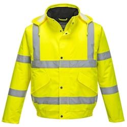 Portwest - Blouson de travail chaud avec col doublé polaire HV Jaune Taille S - S jaune 5036108041688_0