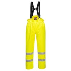Portwest - Pantalon de pluie non doublé haute visibilité BIZFLAME Jaune Taille M - M jaune S780YERM_0