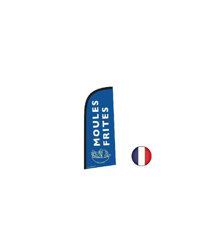 Drapeau publicitaire - 225 x 85 cm - Référence : IF009N_0