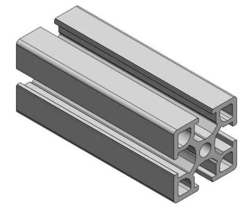 Profilé aluminium 40×40 lourd_0