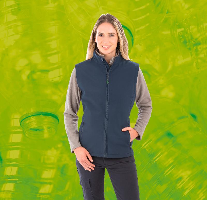 Bodywarmer softshell femme recyclé -  Réf: R902F_0