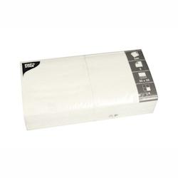 Papstar Serviettes, 2 plis pliage 1/4 33 cm x 33 cm blanc - blanc 14486_0