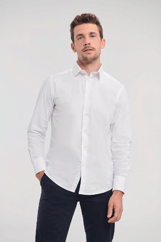 Chemise fittée homme manches longues -  Réf: RU946M_0