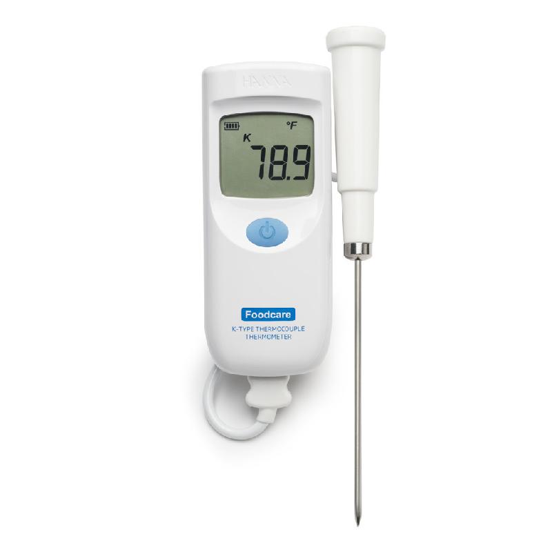 Thermomètre compact étanche à thermocouple type K avec sonde de pénétration FC766PW - HI935001_0