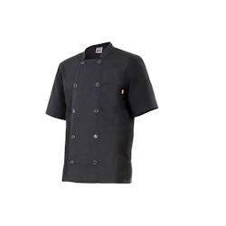 Veste de cuisine manches courtes VELILLA noir T.46 Velilla - 46 noir polyester 8435011478494_0