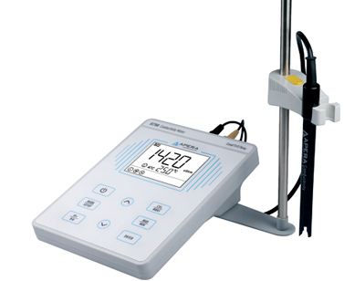 Conductimètre de paillasse - électrodes avec sonde de température et calibrage en 3 points_0