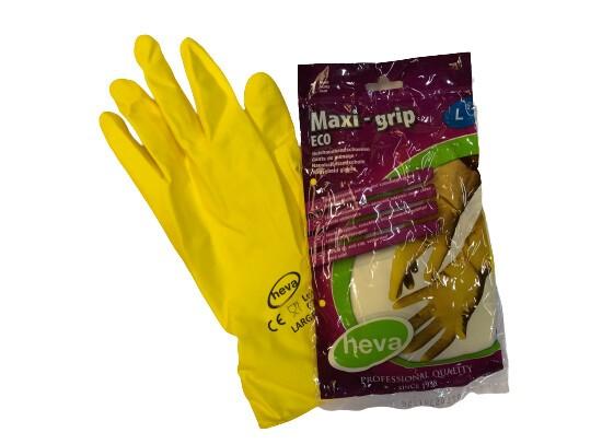 100 paires de gants de ménage jaune éco réutilisables - GLTCTEJN-IM03/REU_0