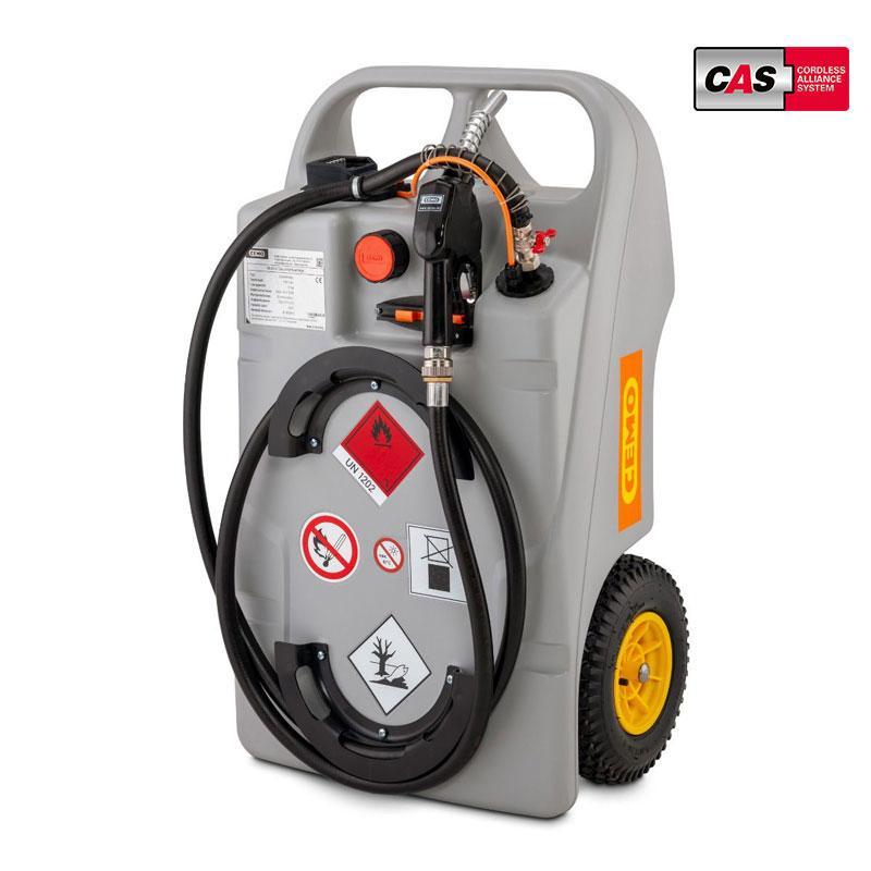 Caddy ravitailleur gasoil 60 litres - Centri SP30 12 V - Sans batterie ni chargeur - ADR - CEMO - 11590_0