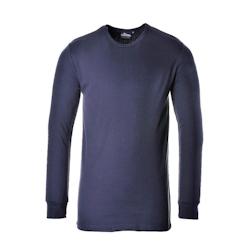Portwest - Tee-shirt chaud manches longues Bleu Marine Taille 3XL - XXXL 5036108176359_0