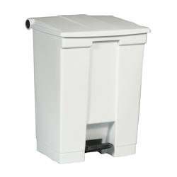 Rubbermaid Collecteur de déchets à pédale de 68L - Blanc - blanc plastique 76052572_0