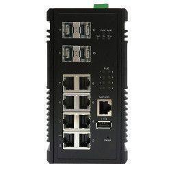 Switch PoE 10Gb 8 ports RJ45 Gb + 4 SFP 10Gb  - IS10GPOEMP0804X_0