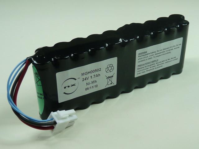 Batterie médicale 20x aa 20s1p st6 24v 1600mah molex_0