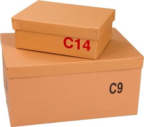 Carton simple cannelure avec couvercle norme GALIA C_0