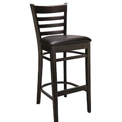 France Mobilier CHR Tabouret de bar Anna bst hôtel restaurant 53 x 44 x 109cm Noir - noir 3760326520657_0