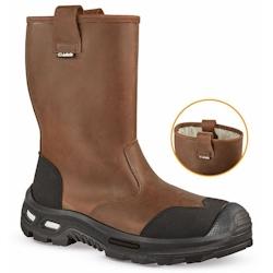 Jallatte - Bottes de sécurité marron et noire JALFARO SAS S3 CI SRC Marron / Noir Taille 39 - 39 marron matière synthétique 8033546384077_0