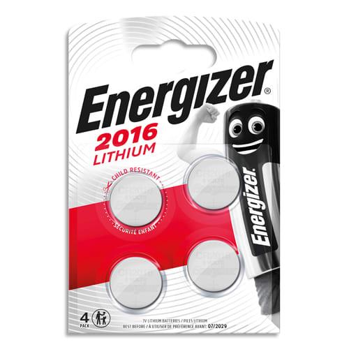 Energizer pile lithium 2016, pack de 4 piles_0