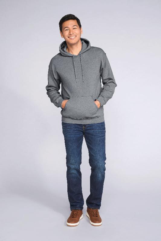 Sweat-shirt capuche Heavy Blend - Réf: GI18500 - Gildan - 50% coton / 50% polyester - tailles 4XL et 5XL_0