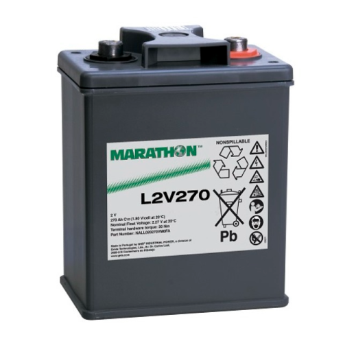 Batterie exide MARATHON L2V270 2v 270ah_0
