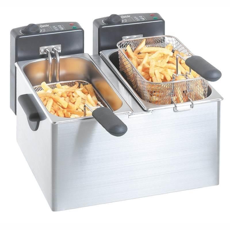 Friteuse électrique Bartscher 2 x 4 litres MINI III_0