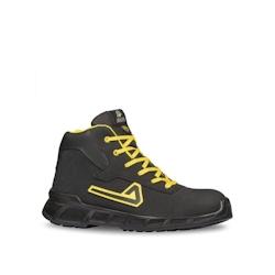 Aimont - Baskets de sécurité montantes ALBATROS ESD S3 CI SRC Noir / Jaune Taille 48 - 48 noir matière synthétique 8033546518229_0