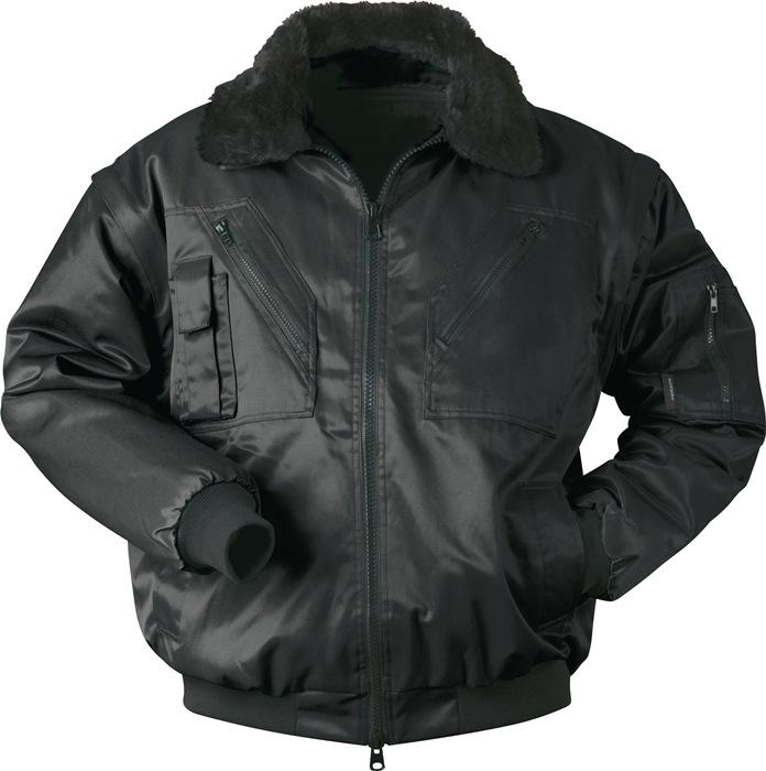 Veste de pilote RONDANE 4-in-1 taille M noire 60 % coton / 40 % PES NORWAY_0