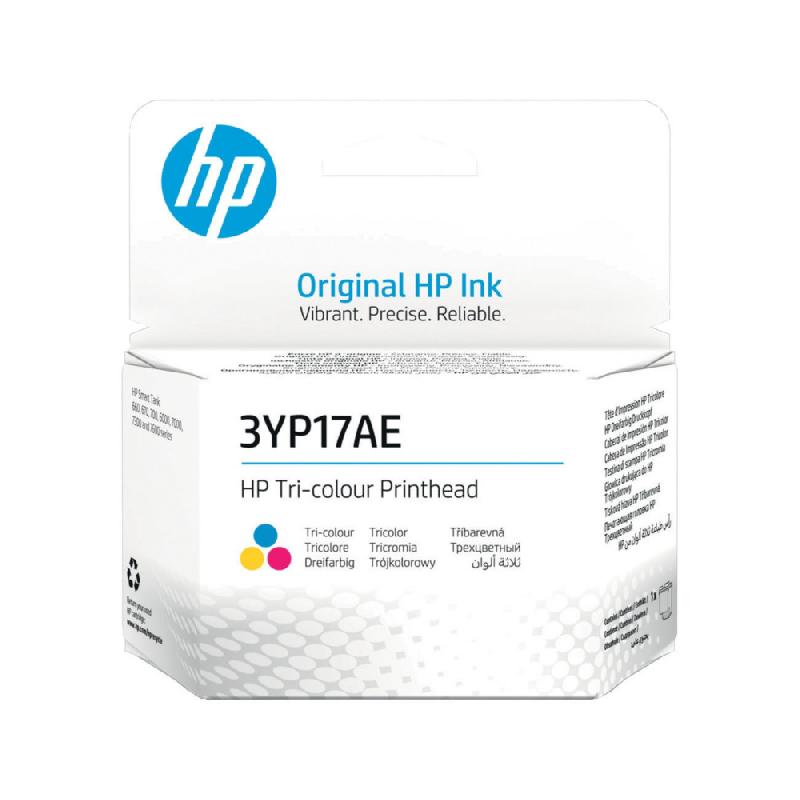 HP 3YP17AE Tête d'impression authentique - 3 couleurs_0