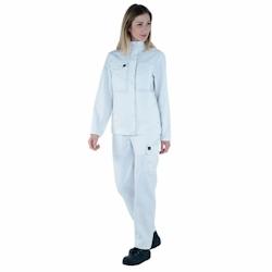 Lafont - Pantalon de travail pour femmes JADE Blanc Taille S - S blanc 3609705776660_0