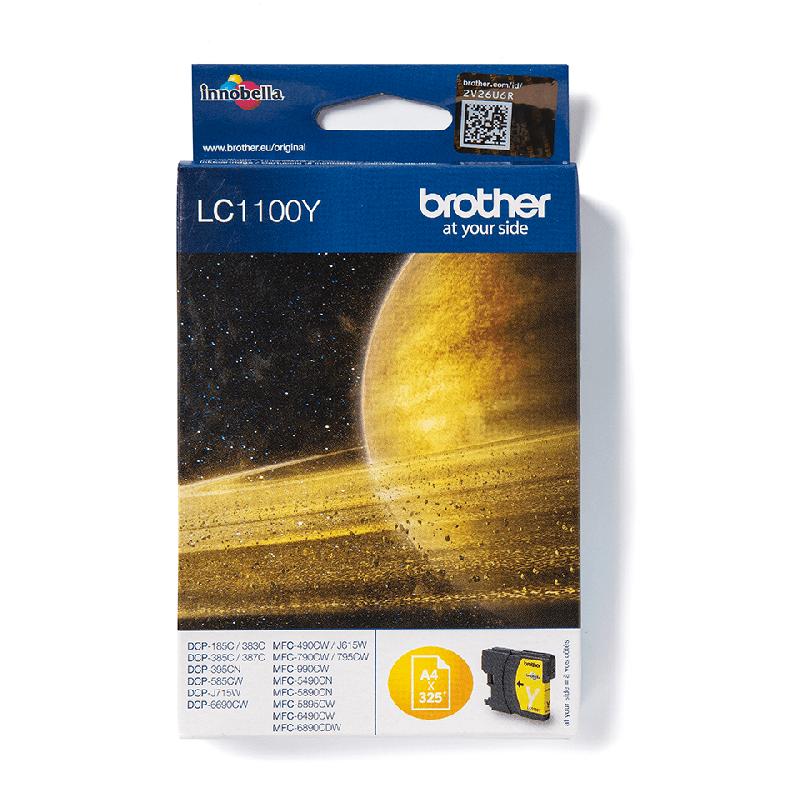 Brother LC1100Y - Cartouche d'encre originale – Jaune_0