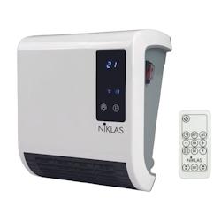 Chauffage électrique soufflant 2000W Trendy Numérique Programmable Chauffe jusqu'à 20 m² NIKLAS - blanc 8015235390842_0