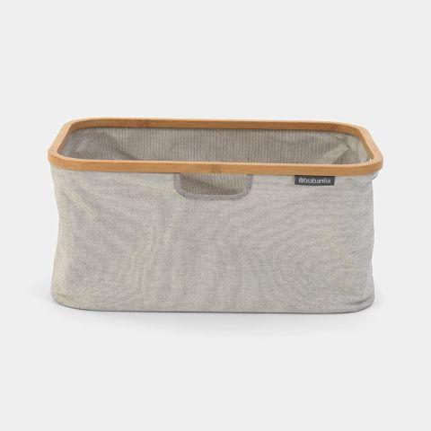 Panier à linge pliable Brabantia - 40 litres - Grey - Stockage facile et compact_0