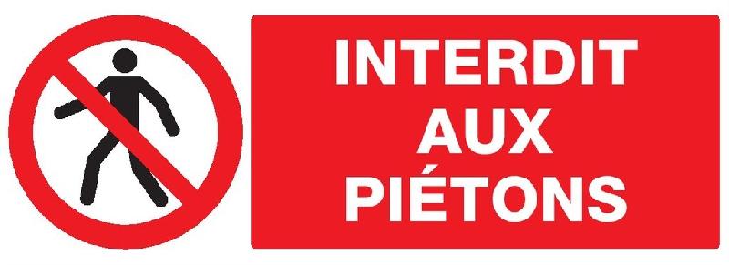 Panneaux rigides 330x200 mm obligations interdictions - PNGPSC-TL10/IPT_0