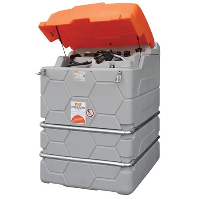 Station GO CUBE Outdoor standard 1 500 litres - Avec capot - CEMO - 10295F_0