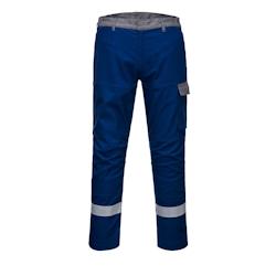 Portwest - Pantalon de travail résistant à la flamme bicolore BIZFLAME ULTRA Bleu Roi Taille 42 - 33 bleu FR06RBR33_0