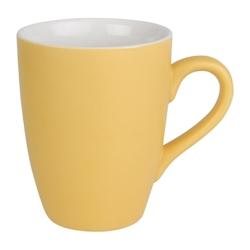 Mug pastel mat en porcelaine Olympia jaune 320ml - jaune porcelaine EQCS040_0